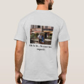 T-shirt La France a placé 2 005, nous vous aiment maman ! (Dos)