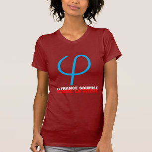 T-shirt La France Insoumise ou soumise comme la Grèce WTS