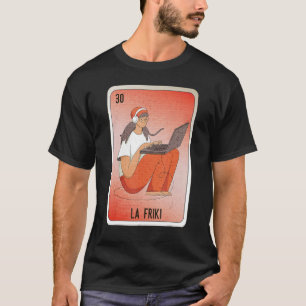 T-shirt La Friki Mexicaine Lotterie Cartes de Bingo