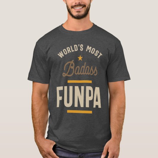 T-shirt La Funpa du plus mauvais cul du monde | FÊTE DES P (Devant)