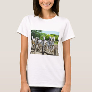 T-shirt La galopante des chevaux