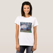 T-shirt La gare Saint-Lazare, Monet (Devant entier)