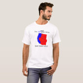 T-shirt La gauche (côte) n'a jamais été plus exacte (Devant entier)