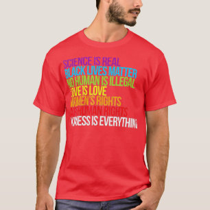 T-shirt La gentillesse, c'est tout La science, c'est l'amo