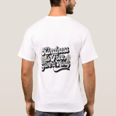 T-shirt "La gentillesse est libre, laisse tomber" (Dos)