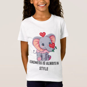 T-Shirt La gentillesse est toujours dans le style   Enfant