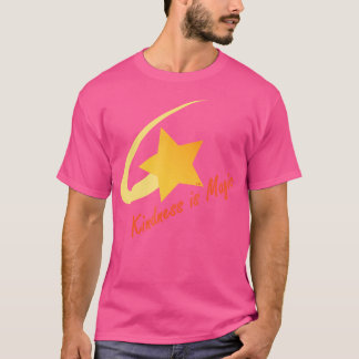 T-shirt La gentillesse est une étoile filante magique