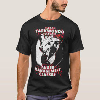 T-shirt La gestion de colère de toAvoid du Taekwondo