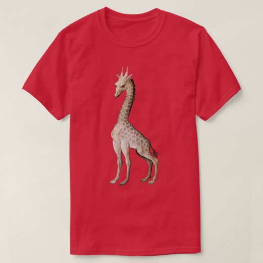 T-shirt La Giraffe Le Jardin des délices Jérôme Bosch (Design devant)