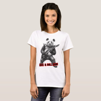 T-shirt La gloire du Rock and Roll sur un fond Noir