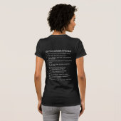T-shirt La grammaire de Top Ten irrite (l'édition de (Dos entier)