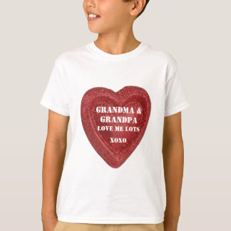T-shirt La grand-maman de Saint-Valentin et la grand-maman