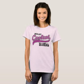 T-shirt La grand-mère la plus froide du monde (Devant entier)
