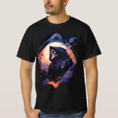 T-shirt La Grande Faucheuse, l'arrivée sombre de la mort (Devant)