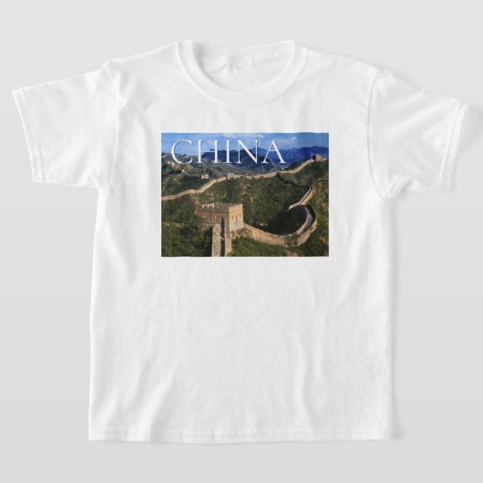 T-shirt La Grande Muraille | Jinshanling, Chine (Poser)