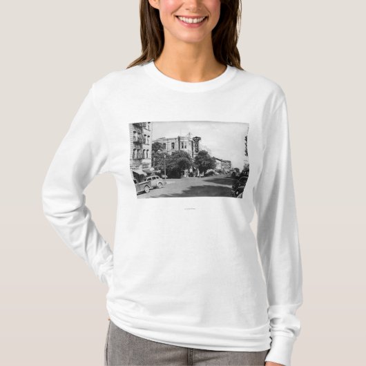 T-shirt La grande, photographie de vue de rue principale (Devant)