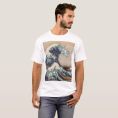 T-shirt La Grande Vague au large de Kanagawa (Devant entier)