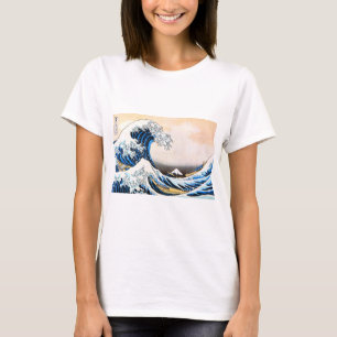 T-shirt La Grande Vague au large de Kanagawa, Hokusai