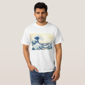 T-shirt La Grande Vague de Kanagawa (Devant entier)