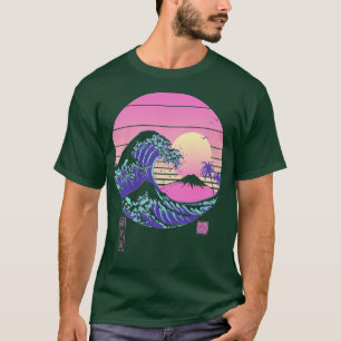T-shirt La Grande vague de vapeur