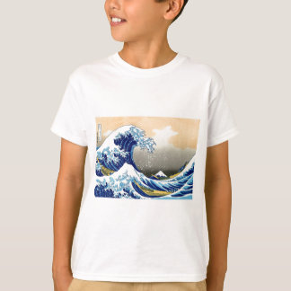 T-shirt La grande vague - Hokusai