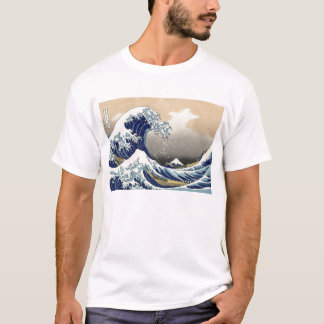 T-shirt La grande vague outre de Kanagawa