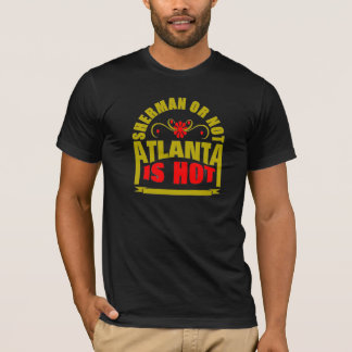 T-shirt la grande ville méridionale d'Atlanta en Géorgie