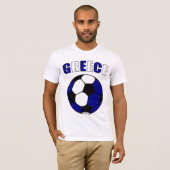 T-shirt La Grèce Footy (lumière) (Devant entier)