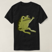 T-shirt La grenouille (alias Jason Funderburker) [Main lev (Design devant)