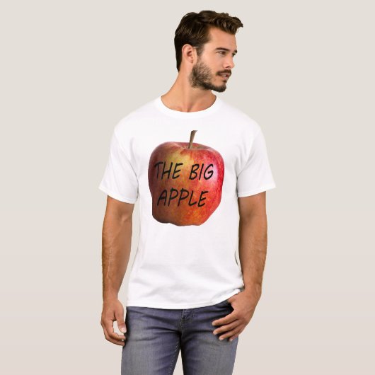 T-shirt La grosse pomme (Devant entier)