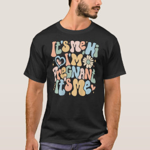 T-shirt La Grossesse Annonce Son Moi Salut Je Enceinte C'E