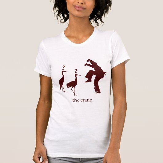 T-shirt La grue (Devant)