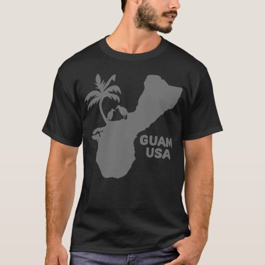 T-shirt La GUAM COURENT l'île de 671 Koko (Devant)
