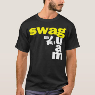 T-SHIRT LA GUAM S'ÉPUISENT 671 SWAGGED PITTSBURGH