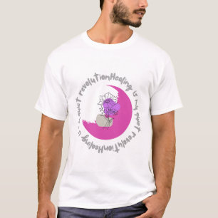 T-shirt La guérison est ma révolution silencieuse – Citati