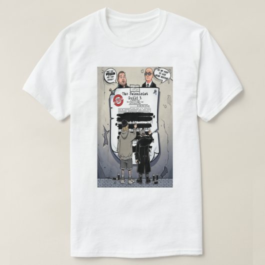 T-shirt La Guilde Psioniciste 3 Basique (Design devant)