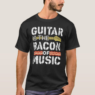 T-shirt La Guitare Est Le Bacon De L'Orchestre De Musique