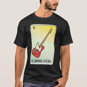 T-shirt La Guitarra Eléctrica Mexicaine Slang Lottery Bing