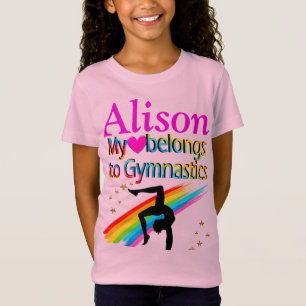 T-Shirt LA GYMNASTIQUE PERSONNALISÉE T SHIRT