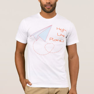 T-shirt La haute aiment la chemise de papier d'avions