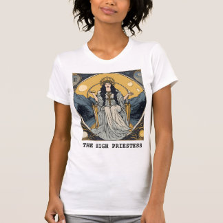 T-SHIRT LA HAUTE PRIESTE - CARTE TAROT