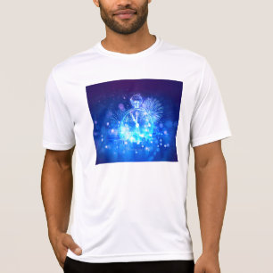 T-shirt La horloge électrique de SlipperyJoe pour le Nouve