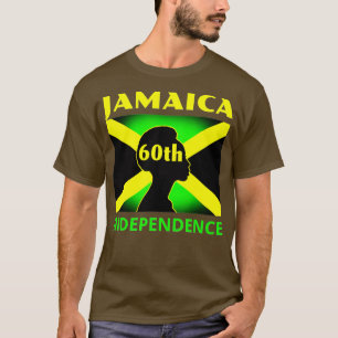 T-shirt La Jamaïque célèbre son drapeau jamaïcain