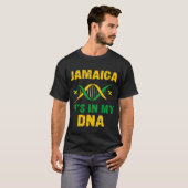T-shirt La Jamaïque est dans mon ADN patrimoine jamaïcain (Devant entier)