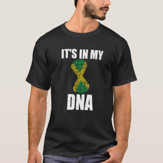 T-shirt La Jamaïque est dans mon Adna Héritage Jamaïcain D