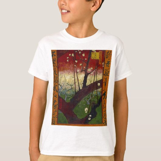T-shirt La japonaise de Van Gogh après Hiroshige (Devant)