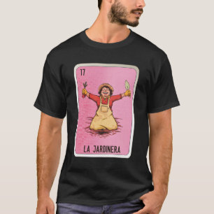 T-shirt La Jardinera Mexicaine Arlang Chicano Bingo Cartes