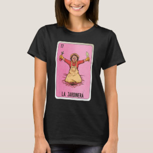 T-shirt La Jardinera Mexicaine Lotterie Bingo Cartes