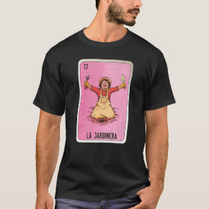 T-shirt La Jardinera Mexicaine Lotterie Bingo Cartes