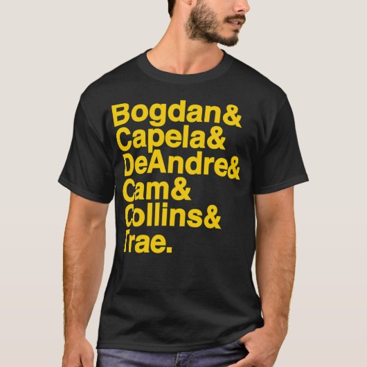 T-shirt La Jetset d'Atlanta (Devant)